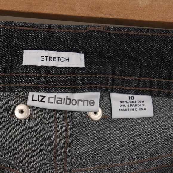 Liz Claiborne Stretch Bermuda size 10 - Picture 3 of 3